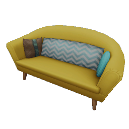 TS4 Sofa - yellow