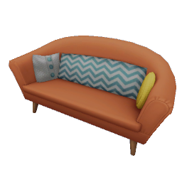 TS4 Sofa - orange