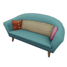 TS4 Sofa - blue