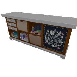 TS4 Knitting supply cupboard