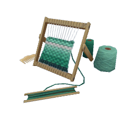 TS4 Knitting supplies - green
