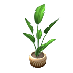 TS4 Large palm plant