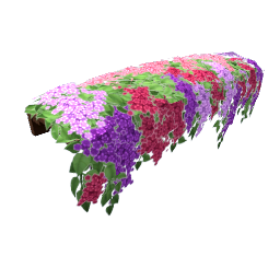 TS4 Hanging wall flowers