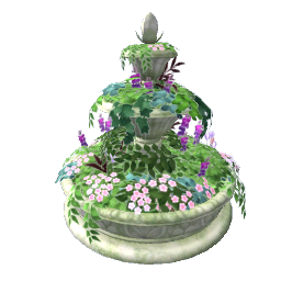 TS4 Overgown fountain