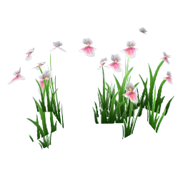 TS4 Pink flowers