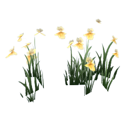TS4 Yellow flowers
