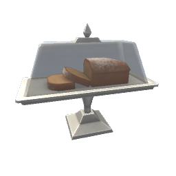 TS4 Cake dome - silver