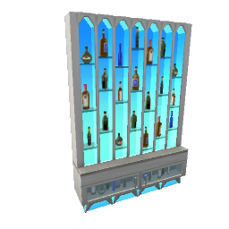 TS4 Bottle display