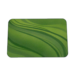 TS4 Rounded carpet - green
