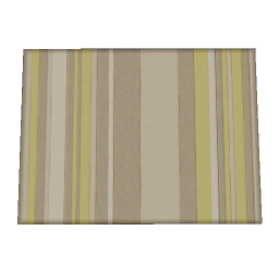 TS4 Striped carpet - yellow