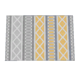 TS4 Diamond pattern carpet - yellow