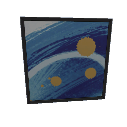 TS4 Blue and yellow painting set - 2