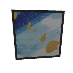 TS4 Blue and yellow painting set - 4