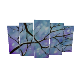 TS4 Painting set - winter tree