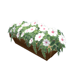 TS4 Wall flowers - white