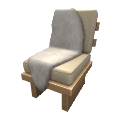 TS4 Chair with blanket