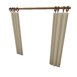 TS4 Wide curtain - beige