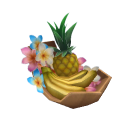 TS4 Fruit bowl - light wood