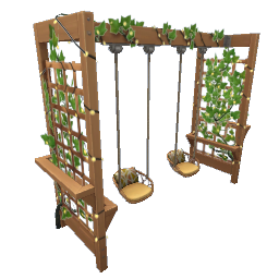 TS4 Trellace swing - light wood