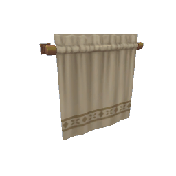 TS4 Runner curtain - beige
