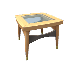 TS4 Glass top accent table