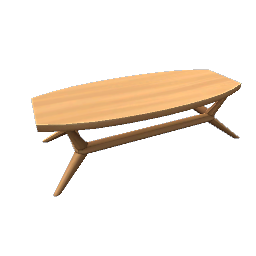 TS4 Wooden coffee table