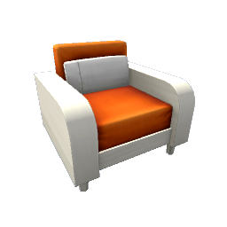 TS4 Armchair - orange