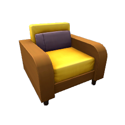 TS4 Armchair - yellow