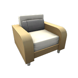TS4 Armchair - white