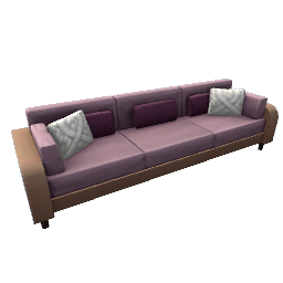 TS4 Couch - purple