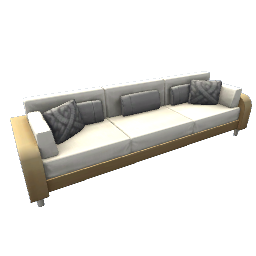 TS4 Couch - white