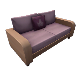 TS4 Sofa - purple