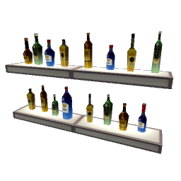 TS4 Bottle display shelf