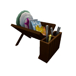 TS4 Drying rack - dark wood