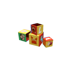 TS4 Toy blocks - yellow