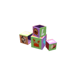 TS4 Toy blocks - green