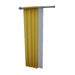 TS4 Left curtain - yellow