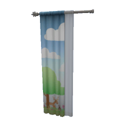 TS4 Left kids curtain