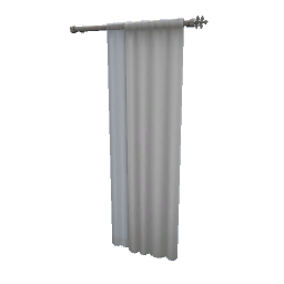 TS4 Right curtain - white