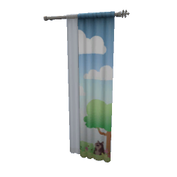 TS4 Right kids curtain