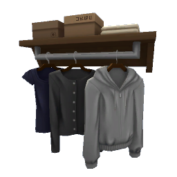 TS4 Women's clothing rack