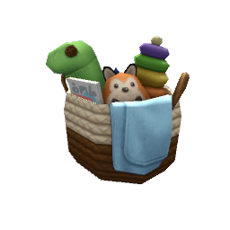 TS4 Basket of toys
