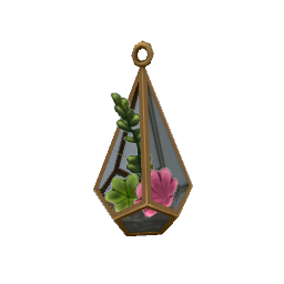 TS4 Glass terrarium plant