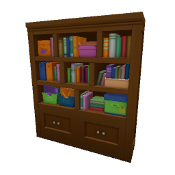 TS4 Wide bookcase