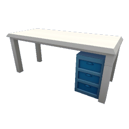 TS4 Kids desk - white