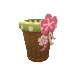 TS4 Cute trash bin - yellow