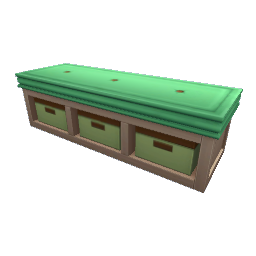 TS4 Ottoman with storage - light wood