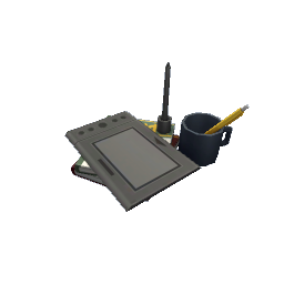 TS4 Drawing tablet clutter