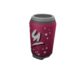 TS4 Soda trash can - pink