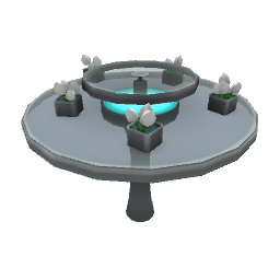 TS4 Chocolate fountain stand - silver